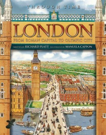 Туризм, атласи та карти: Through Time: London [Kingfisher]