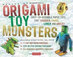 Вироби своїми руками, аплікації: Origami Toy Monsters Kit: Easy-To-Assemble Paper Toys That Shudder, Shake, Lurch and Amaze! [Tuttle