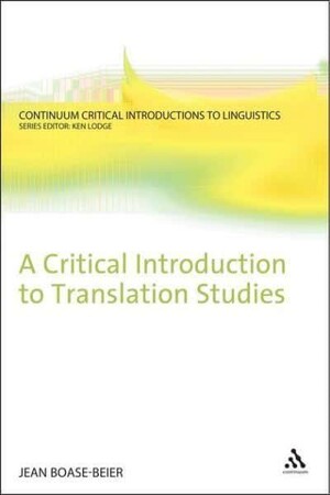 Іноземні мови: A Critical Introduction to Translation Studies [Bloomsbury]