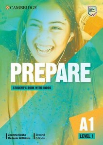 Учебные книги: Prepare! Level 1 Student's Book with eBook including Companion for Ukraine Updated Edition [Cambridg