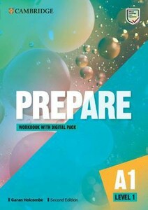Книги для дітей: Prepare! Level 1 Workbook with Digital Pack Updated Edition [Cambridge University Press]