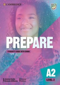 Навчальні книги: Prepare! Level 2 Student's Book with eBook including Companion for Ukraine Updated Edition [Cambridg