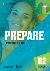Навчальні книги: Prepare! Level 6 Student's Book with eBook including Companion for Ukraine Updated Edition [Cambridg