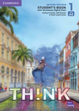 Вивчення іноземних мов: Think 2nd Ed Level 1 (А2) Student's Book with Workbook Digital Pack British English