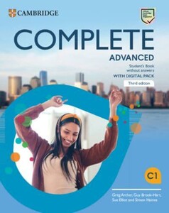 Іноземні мови: Complete Advanced Third edition Student's Book without Answers with Digital Pack
