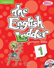 Книги для дітей: English Ladder Level 1 Activity Book with Songs Audio CD