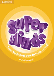 Книги для дітей: Super Minds 5-6 Tests CD-ROM