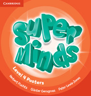 Книги для дітей: Super Minds 4 Posters (10)