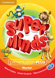 Книги для дітей: Super Minds Starter Presentation Plus DVD-ROM