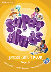 Книги для дітей: Super Minds 5 Presentation Plus DVD-ROM