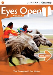 Книги для дітей: Eyes Open Level 1 Workbook with Online Practice (9781107467330)