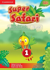 Книги для дітей: Super Safari 1 Presentation Plus DVD-ROM