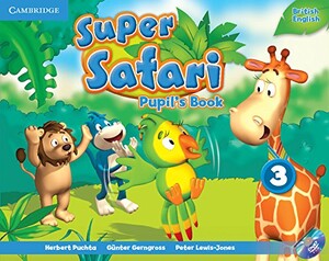Книги для дітей: Super Safari 3 Pupil's Book with DVD-ROM
