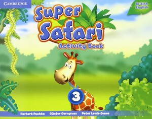 Книги для детей: Super Safari 3 Activity Book