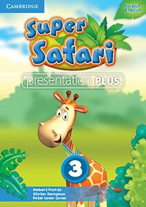 Книги для дітей: Super Safari 3 Presentation Plus DVD-ROM