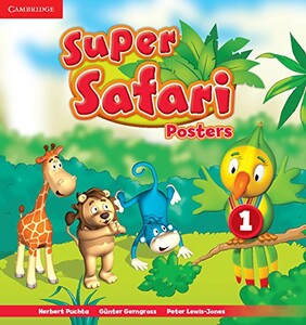 Книги для детей: Super Safari 1 Posters (10)