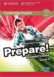 Навчальні книги: Cambridge English Prepare! Level 5 SB including Companion for Ukraine (9781107482340)