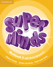 Книги для дітей: Super Minds 5 Workbook with Online Resources (9781107483040)