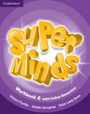 Навчальні книги: Super Minds 6 Workbook with Online Resources (9781107483057)