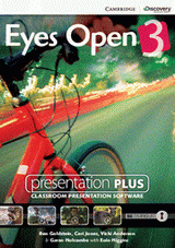 Книги для дітей: Eyes Open Level 3 Presentation Plus DVD-ROM