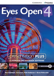 Книги для дітей: Eyes Open Level 4 Presentation Plus DVD-ROM