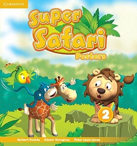 Навчальні книги: Super Safari 2 Posters (10)