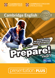 Книги для дітей: Cambridge English Prepare! Level 1 Presentation Plus DVD-ROM