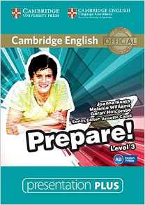 Изучение иностранных языков: Cambridge English Prepare! Level 3 Presentation Plus DVD-ROM