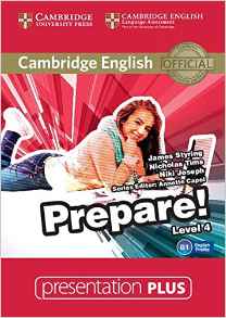 Книги для дітей: Cambridge English Prepare! Level 4 Presentation Plus DVD-ROM