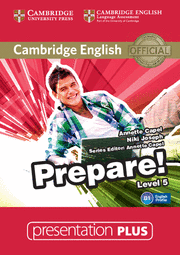 Вивчення іноземних мов: Cambridge English Prepare! Level 5 Presentation Plus DVD-ROM