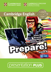 Изучение иностранных языков: Cambridge English Prepare! Level 6 Presentation Plus DVD-ROM