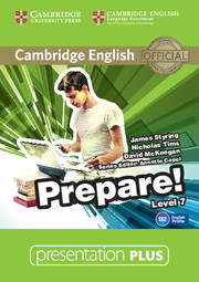 Іноземні мови: Cambridge English Prepare! Level 7 Presentation Plus DVD-ROM