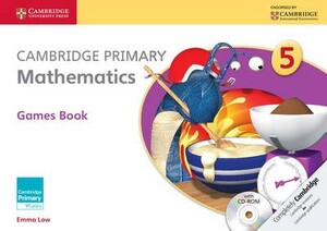 Книги для дітей: Cambridge Primary Mathematics 5 Games Book with CD-ROM