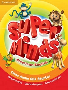 Навчальні книги: American Super Minds Starter Class Audio CDs (2)