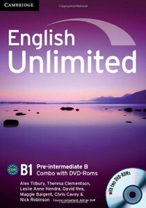 Книги для взрослых: English Unlimited Combo Pre-intermediate B SB+WB DVD-ROMs (2)