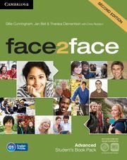 Книги для дорослих: Face2face 2nd Edition Advanced Student's Book with DVD-ROM and Online Workbook Pack