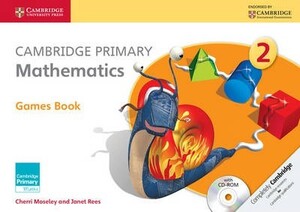 Книги для дітей: Cambridge Primary Mathematics 2 Games Book with CD-ROM