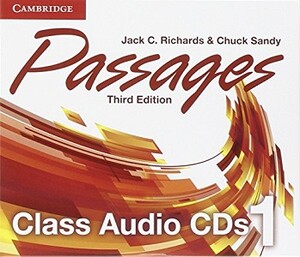 Книги для дорослих: Passages 3rd Edition 1 Class Audio CDs (3) [Cambridge University Press]