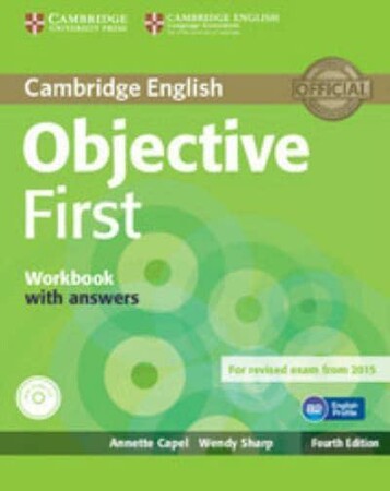 Иностранные языки: Objective First Fourth edition Workbook with answers with Audio CD