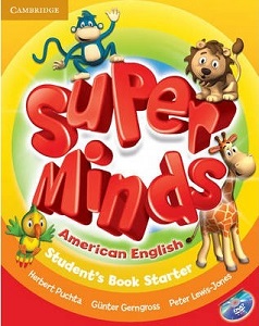 Вивчення іноземних мов: American Super Minds Starter Student's Book with DVD-ROM