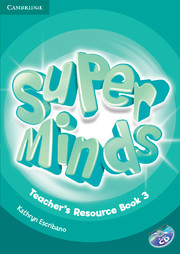 Книги для дітей: Super Minds 3 Teacher's Resource Book with Audio CD