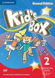 Книги для дітей: Kid's Box Second edition 2 Interactive DVD (NTSC) with Teacher's Booklet