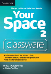 Книги для детей: Your Space Level 2 Classware DVD-ROM with Teacher's Resource Disc