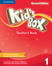 Книги для дітей: Kid's Box Second edition 1 Teacher's Book