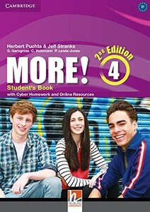 Книги для детей: More! Second Edition 4 SB with Cyber Homework and Online Resources