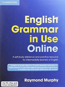 Книги для дітей: English Grammar in Use Fourth edition Online Access Code and Book with answers Pack (9781107641389)