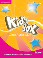 Книги для дітей: Kid's Box Second edition Starter Class Audio CDs (2)
