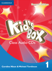 Книги для дітей: Kid's Box Second edition 1 Class Audio CDs (4)