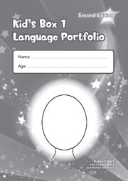 Вивчення іноземних мов: Kid's Box Second edition 1 Language Portfolio
