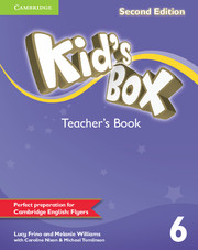 Книги для дітей: Kid's Box Second edition 6 Teacher's Book